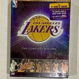 NBA Dynasty Series - Los Angeles Lakers: The Complete History DVD, 2004, 5-Disc